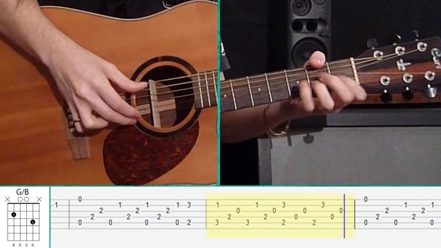 Kansas - Dust In The Wind (Guitar Tutorial) смотреть онлайн