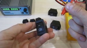 АВТОМОБИЛЬНЫЕ ПЕРЕКЛЮЧАТЕЛИ С ПОДСВЕТКОЙ!!!