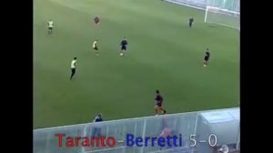 Test 20-11-08: Taranto-Berretti 5-0