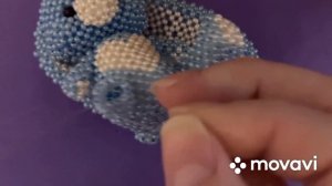 Девятая часть видео.Мастер класс на Плюшика.Лапки.#рекомендации #амигурумиизбисера #amigurumi