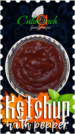 Ketchup with pepper - right recipe from «Culinarich»