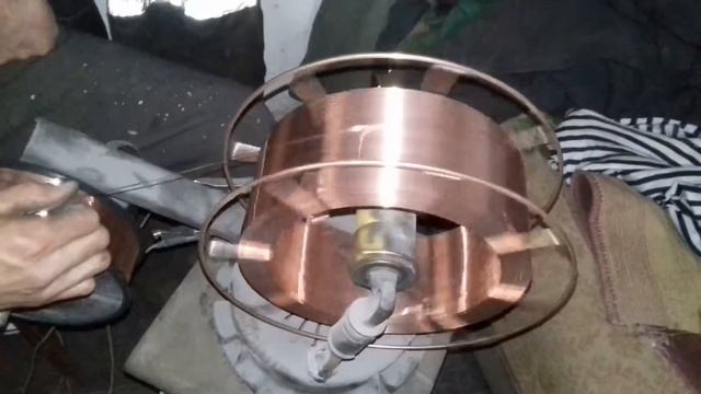 станочек для перемотки сварочной проволоки
