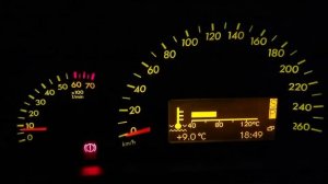 W203 M111 странный звук при нажатии на газ.