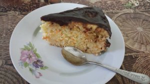 Морковный пирог в мультиварке