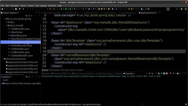 웹프로그래밍II 24. Spring JDBC смотреть онлайн