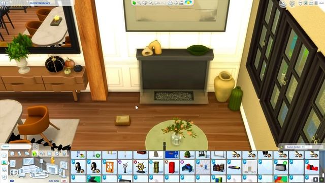 POWER COUPLE HOME // The Sims 4 CC Speed Build - DEEcorate смотреть онлайн