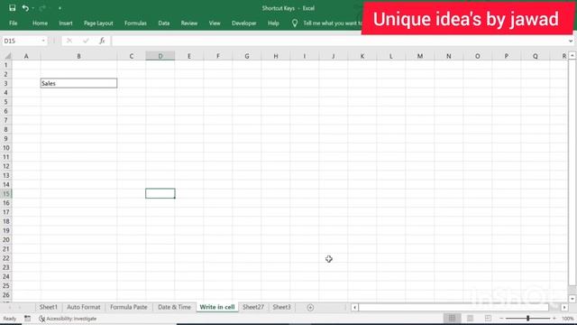 Excel Shortcuts 2024 | Best Excel Shortcuts in Hindi | Keyboard Shortcuts