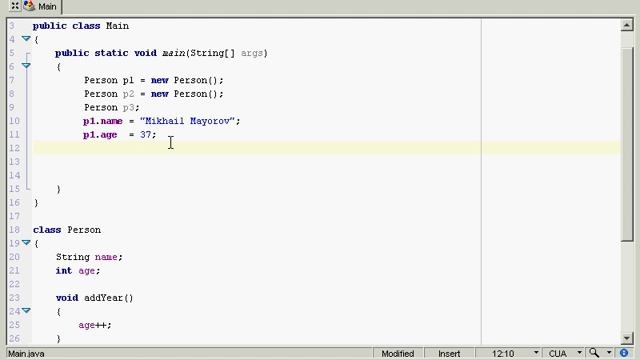 Основы Java, урок 12, часть 2 смотреть онлайн