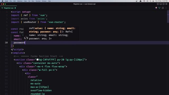 7 Register new User | Vue Authentication with Laravel смотреть онлайн