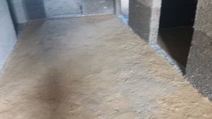 перегородочные стены в нашем доме из арболита