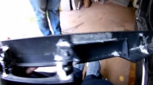 Citroen C4 Grand Picasso ремонт пластиковой накладки двери багажника