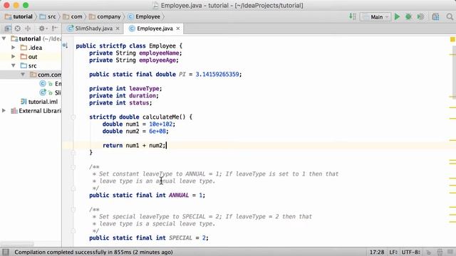 Java Tutorial for Beginners - Learn Java - #74 - strictfp Keyword смотреть онлайн