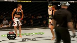 Joanna Jedrzejczyk VS Jessica Penne - Woman Strawweight Championship - UFC Fight Night 69