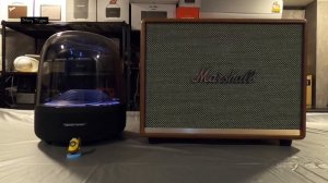 Harman Kardon Aura Studio 3 vs Marshall Woburn 2