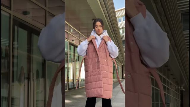 Модные тренды сезона!Женский жилет🔥женская одежда 😻 смотреть онлайн