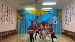 Лебедушка выходила, танец в детском саду