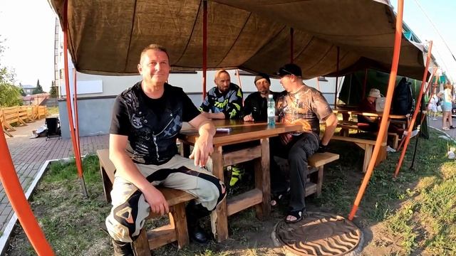 Встреча участников мотопробега "Baltic Rally" в Омске #ПутьБайкера смотреть онлайн