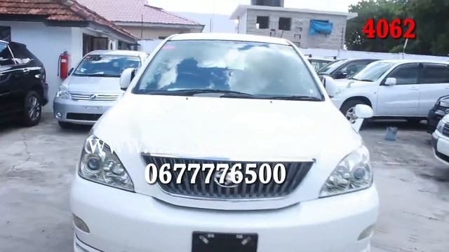 TOYOTA HARRIER 2006 MODEL WHITE COLOUR AVAILABLE IN TANZANIA AT HARAB MOTORS 4062 смотреть онлайн