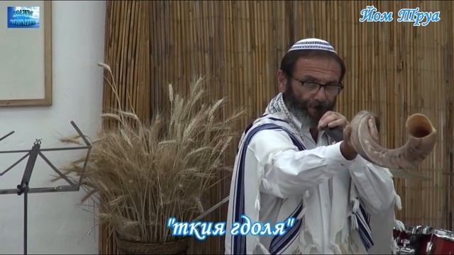 Порядок трубления в шофар на Рош-hа-шана смотреть онлайн