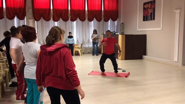 Гимнастика цигун в Пансионате для ветеранов труда №1 смотреть онлайн