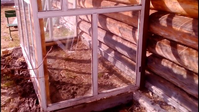 Тепличка своими руками из старых оконных рам смотреть онлайн