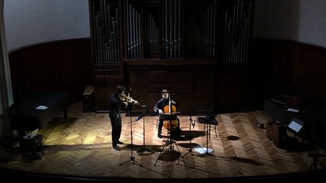 Людвиг ван Бетховен. Дуэт для альта, виолончели и двух облигатных пар очков