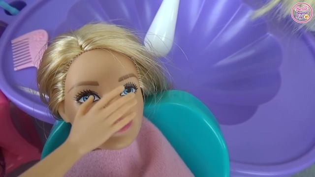 Мультик Барби в салоне Красоты Девочка и мама Видео для детей ♥ Barbie Original Toys