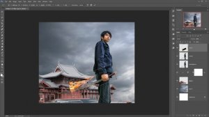 Samurai boy photo manipulation | photoshop tutorial cs6/cc