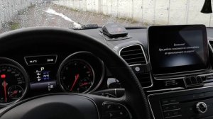 Mercedes W166 GLE 350CDI 2018г активация АMG menu, как это выглядит.
