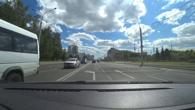 Областной маршрут ГАИ г. Минск. Областной экзаменационный маршрут ГАИ №1 (ЧАСТЬ 2).