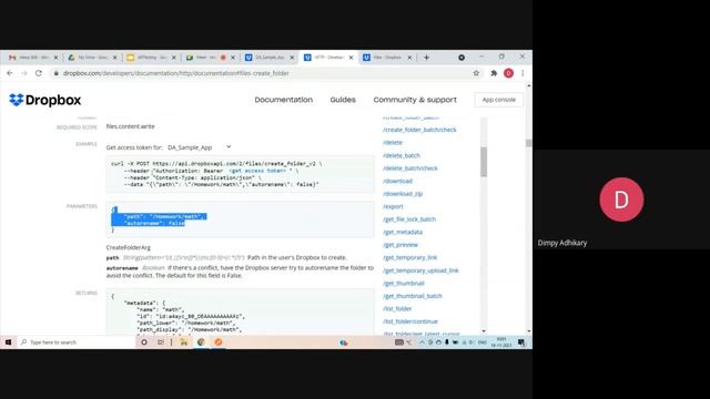 Part 3 Upload File in Dropbox Demo смотреть онлайн