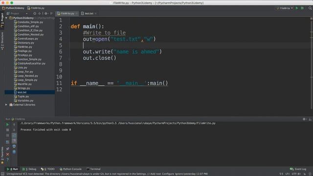 Python - File Write - Tutorial 1 - Video 36 смотреть онлайн