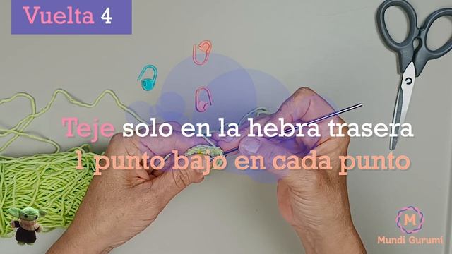 BEBE YODA AMIGURUMI TUTORIAL PASO A PASO ESPAÑOL [4 de 9] ? Piernas смотреть онлайн