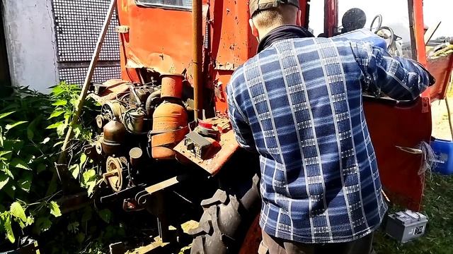 Трактор Т16 оживляем спустя 10лет простоя