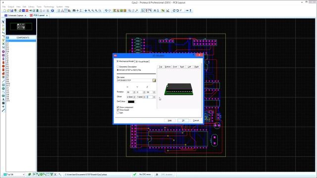 Proteus Support for STEP and IGES File Formats