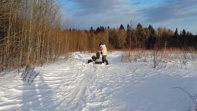 Мотобуксировщик толкач "Конёк Горбунёк" смотреть онлайн