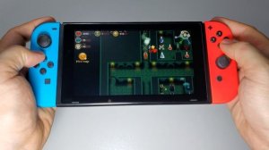 Dark Tower: RPG Dungeon Puzzle Nintendo Switch handheld gameplay