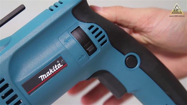Дрель ударная MAKITA HP1620K смотреть онлайн