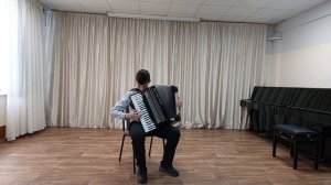 Тимофеев Иван 15 лет, "Полька-Волжанка" И. Паницкий, МБУДО "ДШИ №6 ЭМР"