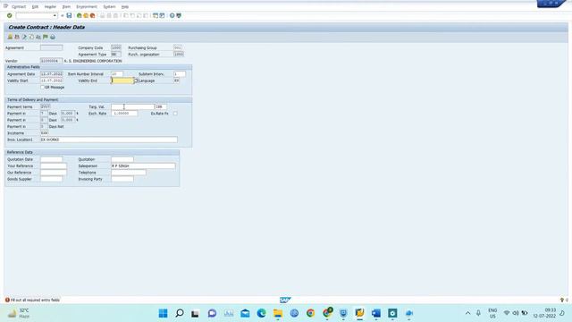 Outline Agreement in Sap S/4 HANA|| Quantity and value contract SAP S/4 HANA SAP MM || SAP MM||.