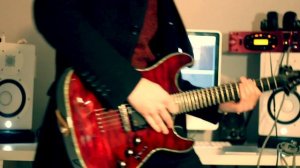 Rammstein - Tier (Live) Guitar cover by Robert Uludag/Commander Fordo