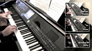 Forrest Gump - Piano and orchestra  - Yamaha Clavinova CVP 509 CVP 609