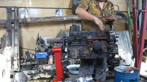 установка 406 поршней в блок двигателя