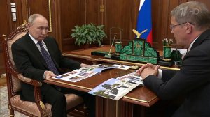 Развитие Башкирии в центре внимания президента на встрече с главой республики Радием Хабировым