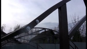 Сборка навеса "Практичный" от компании "Дом Солнца"