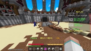 Простая Победа в Дуэли на Hypixel в Minecraft 1.8.9