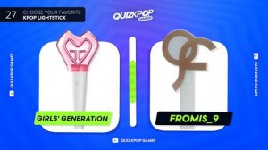 Квиз: спаси один из к-поп лайтстиков