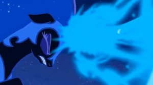 bMy Little Pony Nightmare moon Luna Monsters Inc Boo's going home music