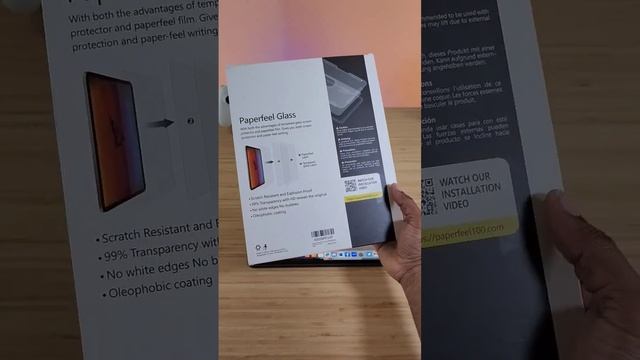 Tempered Glass & Paper-Feel Screen Protector for iPad Pro!!!