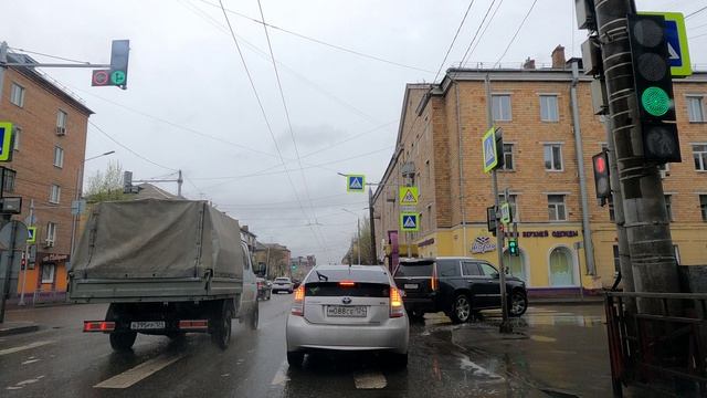 Красноярск после дождя